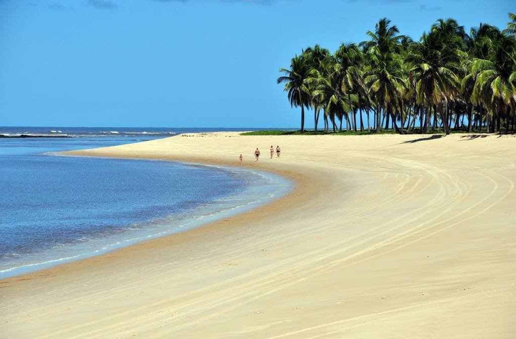 Praia do Gunga, em Maceió. (michelepautasso/Thinkstock)