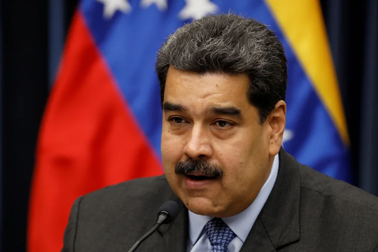 Nicolás Maduro: Venezuelano sofre forte pressão para deixar o poder (Marco Bello/Reuters)