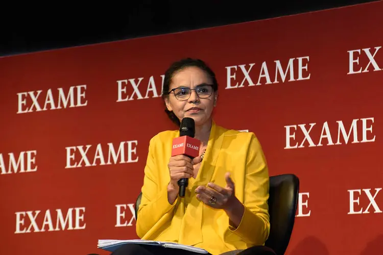 Marina Silva no EXAME Fórum 2018 (Germano Lüders/Exame)