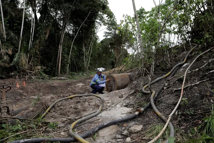 As autoridades ordenaram à Norsk Hydro a reduzir em 50% sua produção na fábrica (Ricardo Moraes/Reuters)