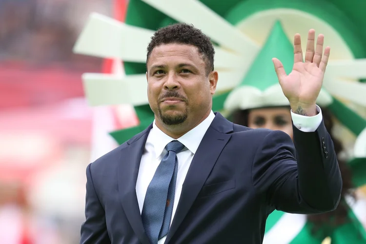 Ronaldo Fenômeno durante a Copa da Rússia (Catherine Ivill/Getty Images)