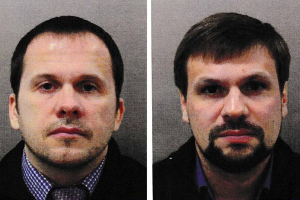 Reino Unido identifica 2 suspeitos russos envolvidos no caso Skripal