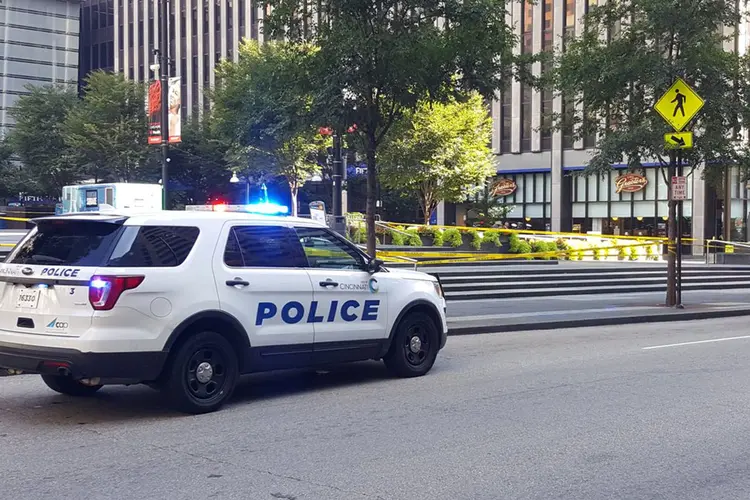 Ohio: quatro pessoas, entre elas o atirador, morreram nesta quinta-feira em um tiroteio registrado num banco de Cincinnati (Cincinnati Police Department/Reuters)