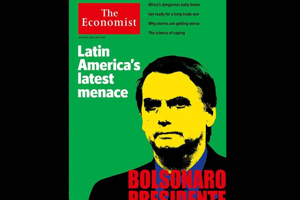 Bolsonaro seria um "desastre" como presidente, diz a The Economist