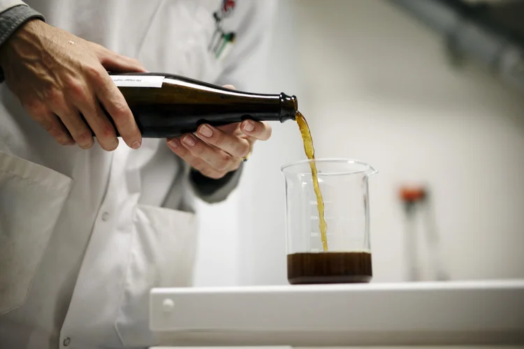 Province Brands beer at their laboratory in Belleville. Photographer: Cole Burston/Bloomberg (Cole Burston/Bloomberg)