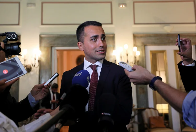 Luigi Di Maio: o déficit estrutural da Itália deve subir junto com o número principal (Mohamed Abd El Ghany/Reuters)