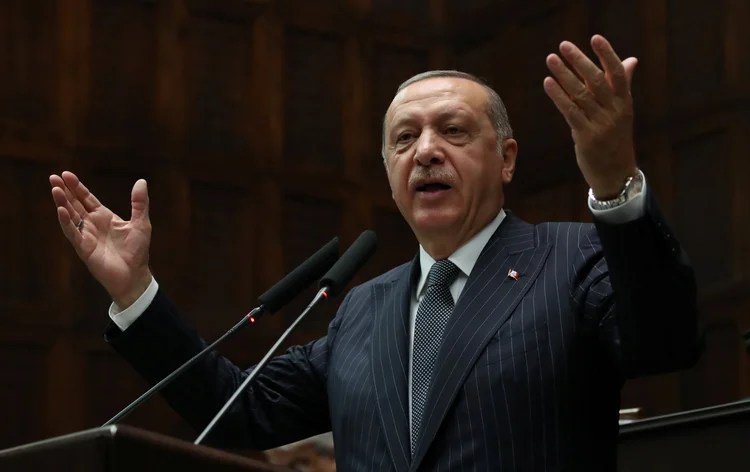 Erdogan: "A democracia toma sua força do povo", afirmou o presidente turco (Umit Bektas/Reuters)