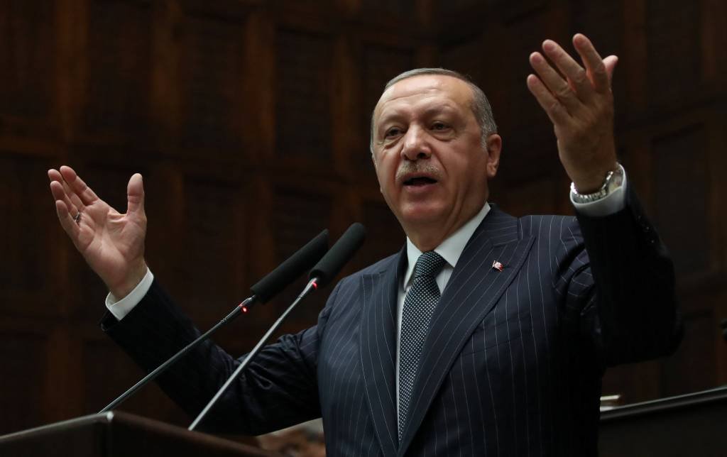 O presidente turco, Recep Tayyip Erdogan: dirigente indicou que está disposto a colaborar em distintas áreas da economia, mas que é preciso "melhorar o ambiente de negócios para os empresários" (Umit Bektas/Reuters)