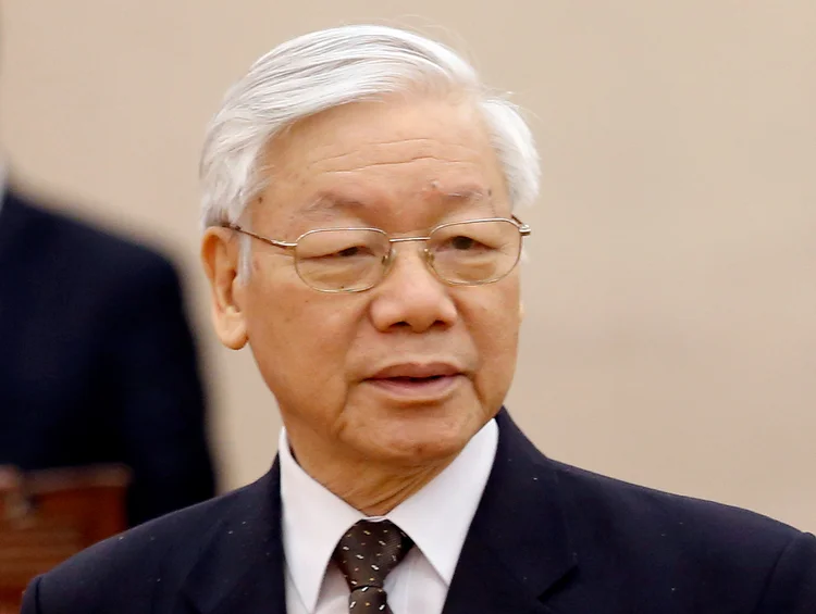 Imagem de arquivo: Nguyen Phu Trong foi eleito pela Assembleia Nacional do Vietnã (Kham/Reuters)