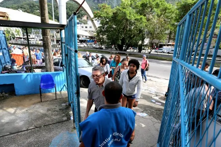 Votação: uma prisão foi registrada em São Paulo e duas no Mato Grosso do Sul (Sergio Moraes/Reuters)