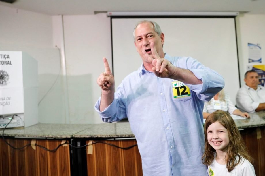 Ciro Gomes, candidato do PDT, vota em Fortaleza, dia 07/10/2018