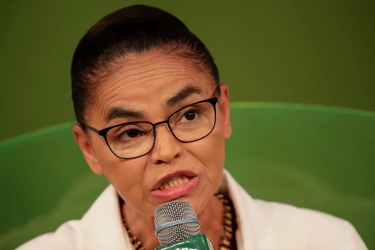 Amazônia:"É a 1ª vez em que temos uma situação que foi oficialmente alimentada pelo governo", afirmou Marina (Ueslei Marcelino/Reuters)