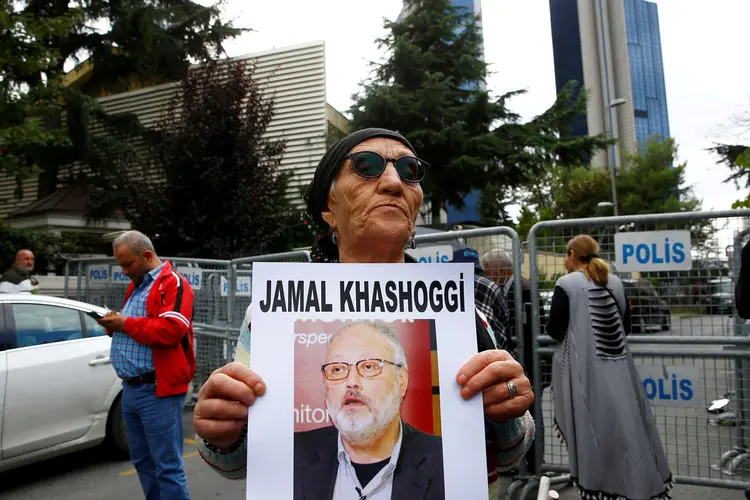Jamal Khashoggi: jornalista saudita foi assassinado no consulado da Arábia Saudita em Istambul no dia 2 de outubro (Osman Orsal/Reuters)