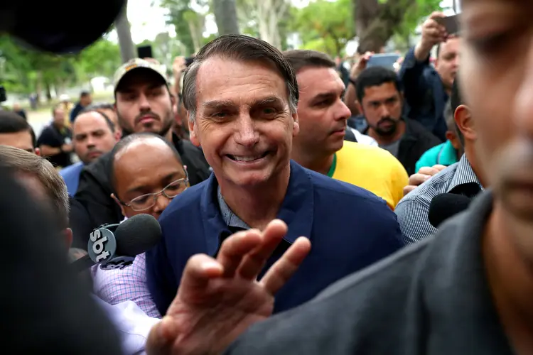 Bolsonaro: "Estamos neutros, exceto em Estados onde temos candidatos" (Pilar Olivares/Reuters)