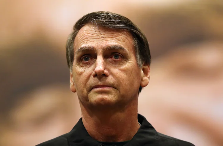 Jair Bolsonaro: para a defesa, o candidato obteve apoio independente e espontâneo na internet (Ricardo Moraes/Reuters)