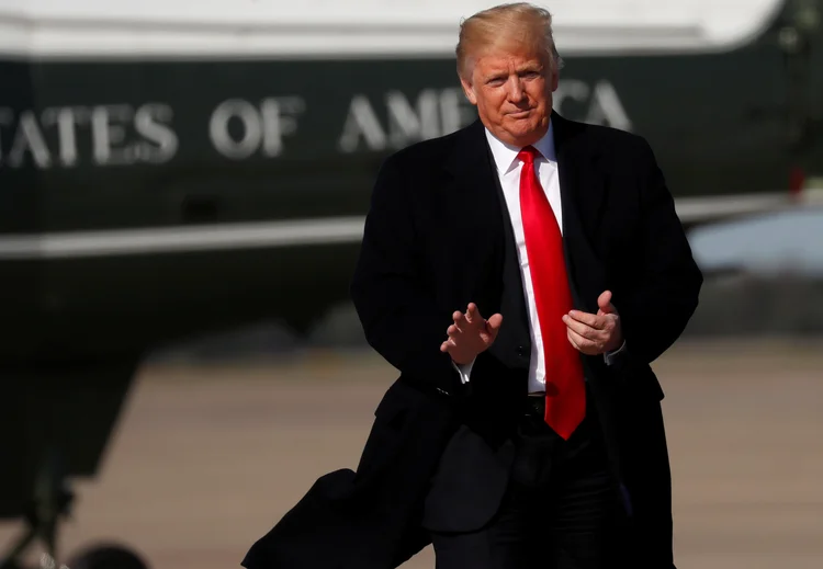 Donald Trump: "Eu não quero perder todo esse investimento que tem sido feito em nosso país. Mas vamos chegar ao fundo disso" (Leah Millis/Reuters)