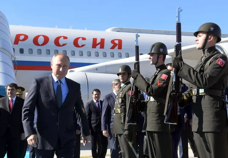 Putin: o presidente russo elogiou a boa relação entre os dois países (Sputnik/Sergei Guneev/Kremlin/Reuters)