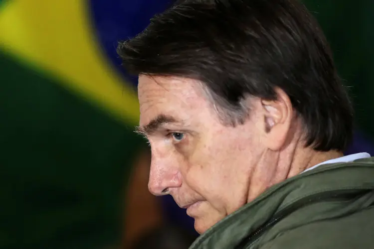Imagem de arquivo de Jair Bolsonaro: A estimativa é que a recuperação após a operação é de uma semana a 10 dias (Ricardo Moraes/Pool/Reuters)