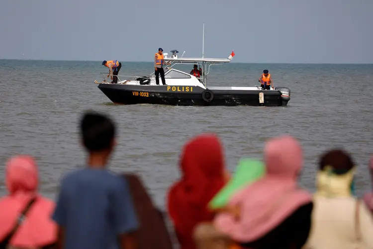 Acidente de avião na Indonésia: o avião da Lion Air estava com 188 pessoas a bordo (Beawiharta/Reuters)
