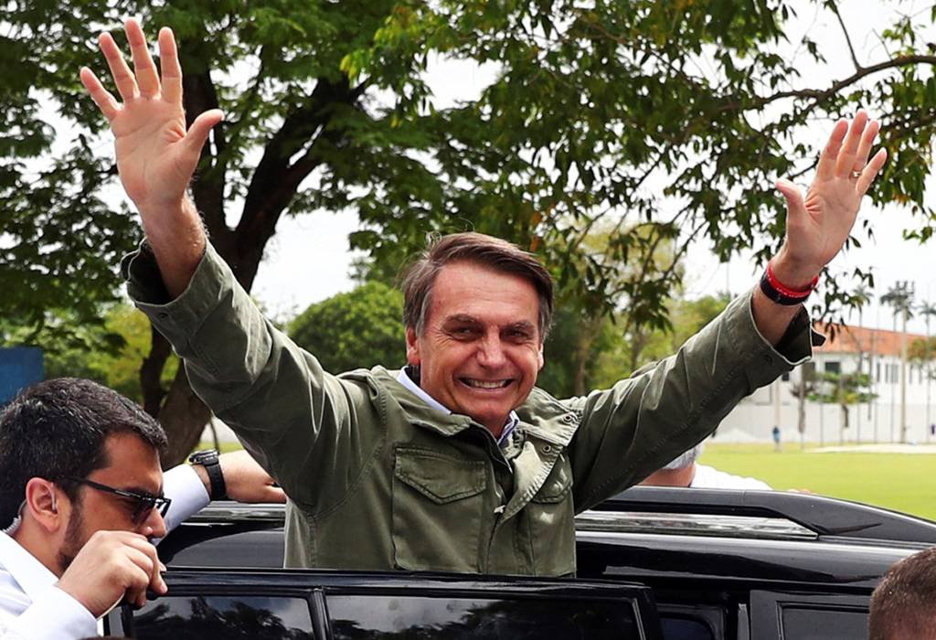 Bolsonaro: "O presidente Piñera é um aliado e esperamos fortalecer os laços", disse Lorenzoni (Pilar Olivares/Reuters)