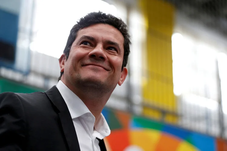 Sérgio Moro: o juiz federal disse ainda que jamais ouviu de Bolsonaro qualquer afirmação que denotasse discriminação (Rodolfo Buhrer/Reuters)
