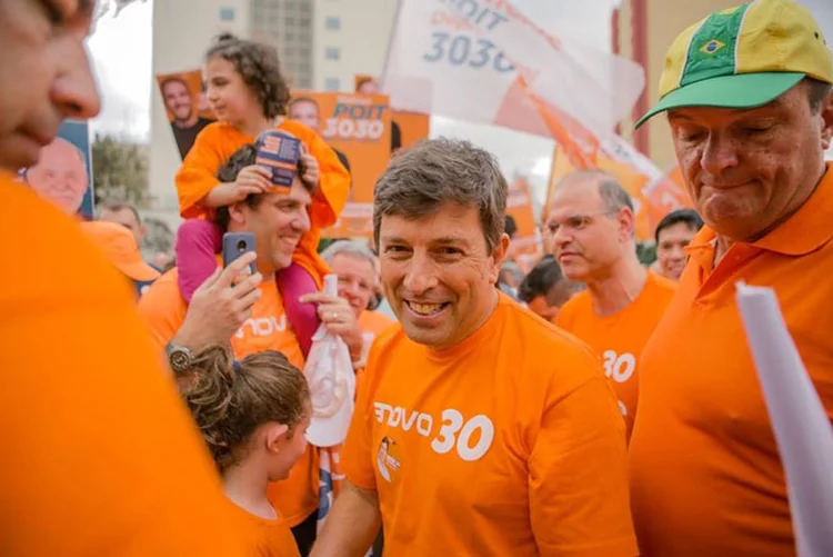 Partido Novo, que teve João Amoedo como candidato à Presidência da República, comunicou nesta terça-feira (9) que não apoiará nenhum dos candidatos ao segundo turno (Facebook/Divulgação)