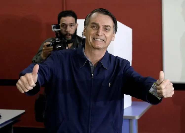 Jair Bolsonaro: estratégia do candidato para o segundo turno será fortalecer lideranças estaduais e apostar nas redes sociais (Ricardo Moraes/Reuters/Reuters)