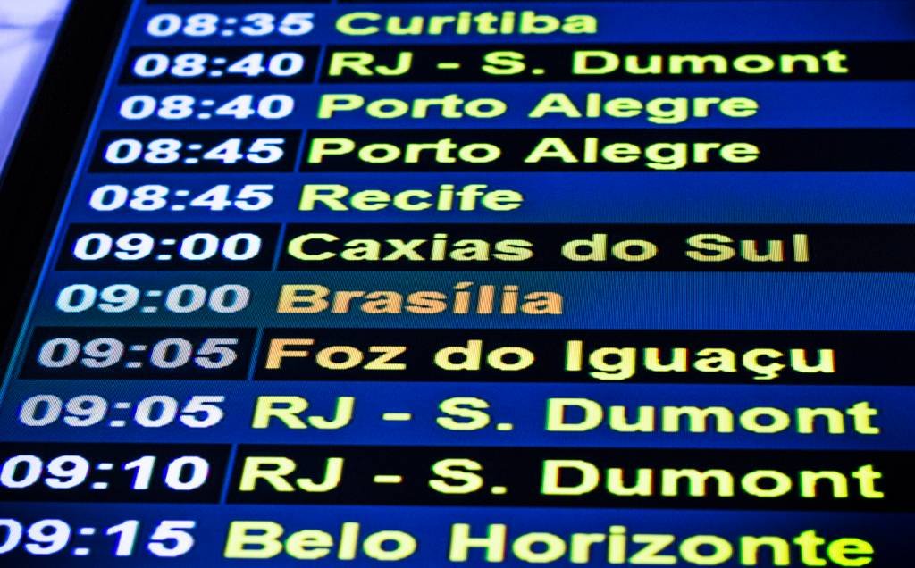 Aeroportos: 12 terminais serão leiloados nesta sexta-feira (15) (Getty Images/Erlon Silva - TRI Digital)