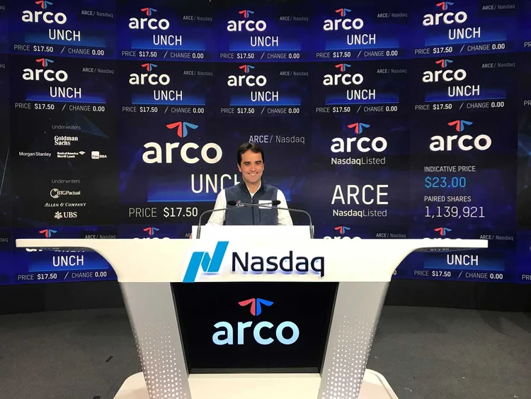 Ari de Sá, da Arco, em IPO na Nasdaq (Arco/Divulgação)