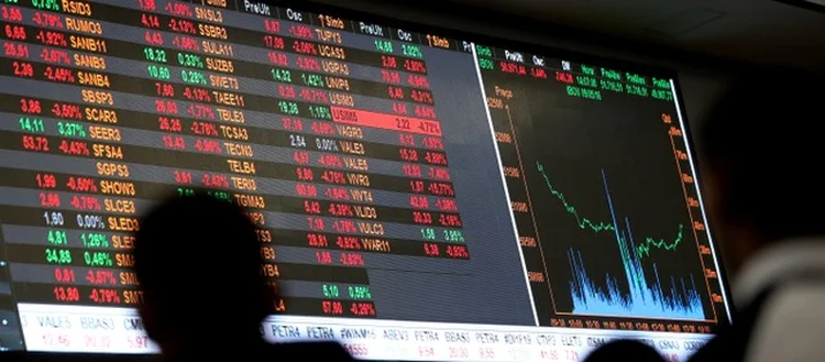 Ibovespa: o índice subiu 3,7%, a 91.134,91 pontos (Paulo Whitaker/Reuters)