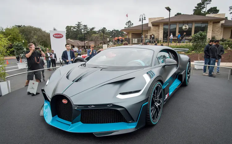 Bugatti Divo: estão em discussão na marca diversas variações de chassi e motor, assim como SUVs e um estilo crossover (David Paul Morris/Bloomberg)