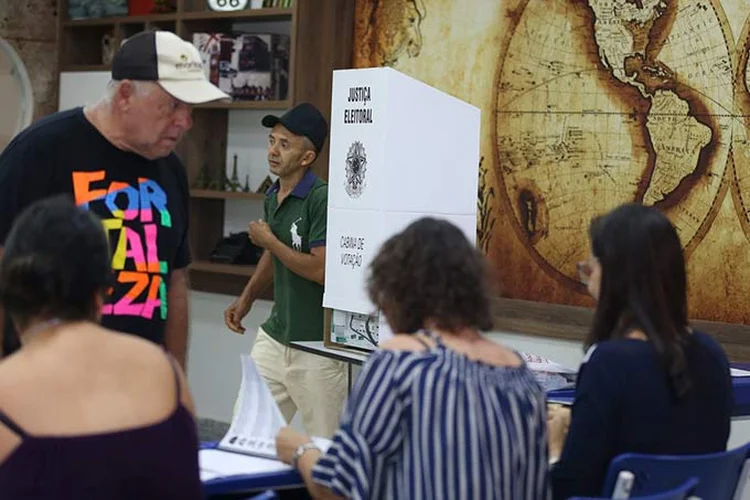 Cabine de votação nas eleições 2018. (José Cruz/Agência Brasil)