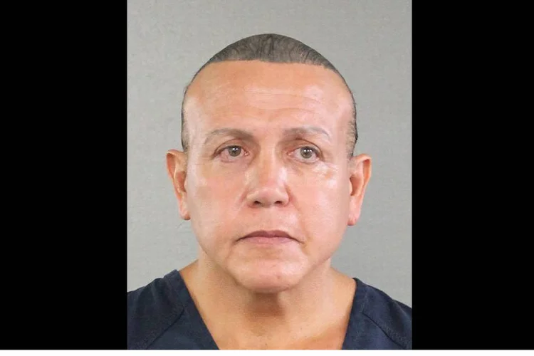 Cesar Sayoc, suspeito de ter enviado os pacotes-bomba para figuras públicas nos EUA (Broward Sheriff Office/Divulgação)