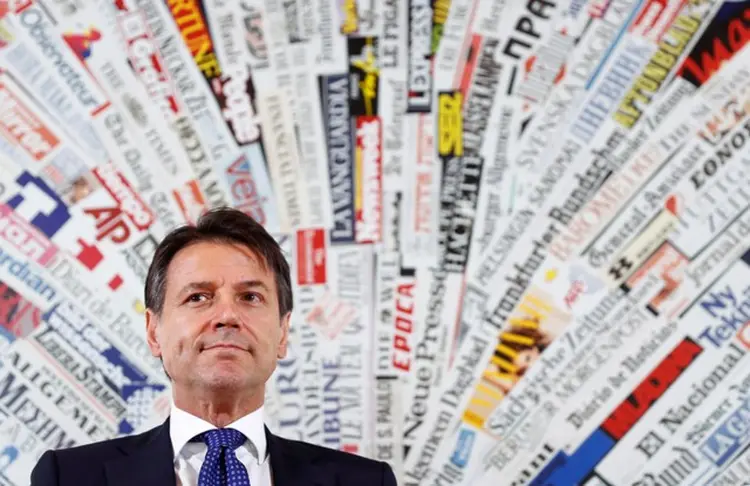 Giuseppe Conte: novo governo deve ser liderado pelo atual primeiro-ministro (Max Rossi/Reuters)