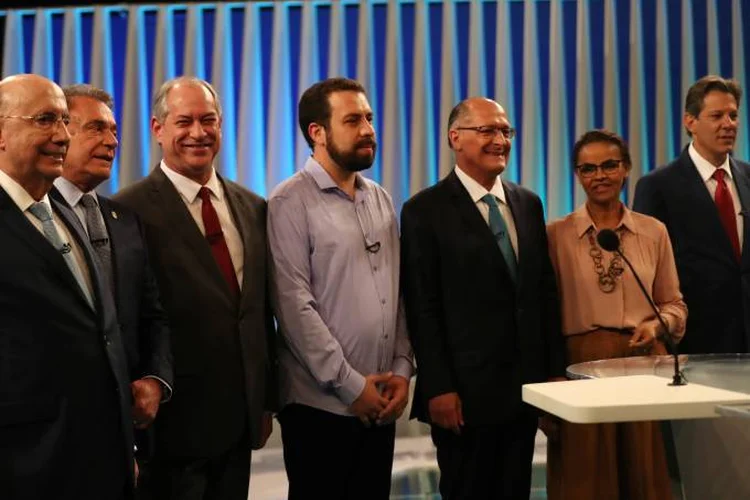 DEBATE PRESIDENCIAL: Declarações controversas de Bolsonaro foram citadas indiretamente por vários candidatos