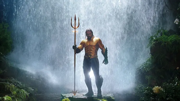 Aquamen: filmem que estreia nesta quinta, 13, não é bem um filme de super-herói e se arrisca a desconcertar os fãs do universo Marvel (Warner Bros/Reprodução)