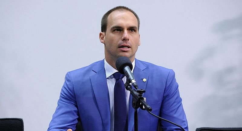 Nunca mais seremos um país socialista, diz Eduardo Bolsonaro