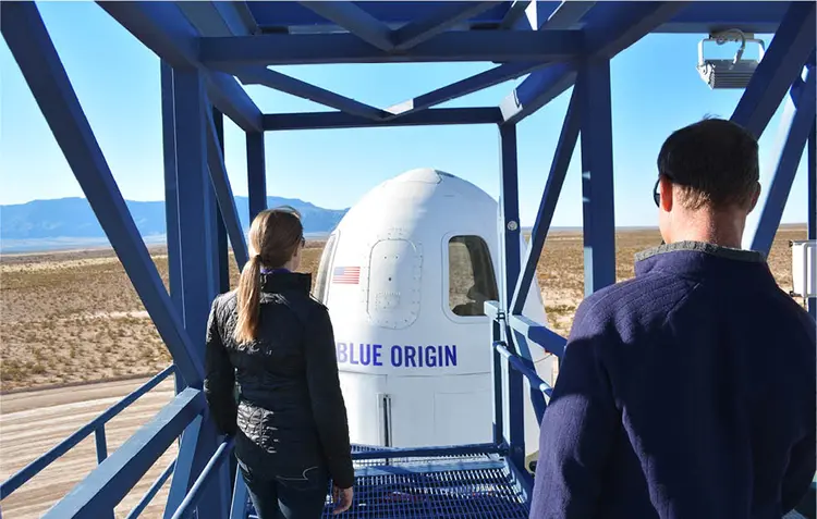 Brasileiro no espaço: Victor Correa Hespanha será o segundo brasileiro a ir ao espaço, depois de Marcos Pontes (Blue Origin/Divulgação)