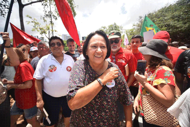 Bezerra afirmou que o principal desafio do próximo governo é "reconstruir o Brasil" (Fátima Bezerra/Facebook/Divulgação)