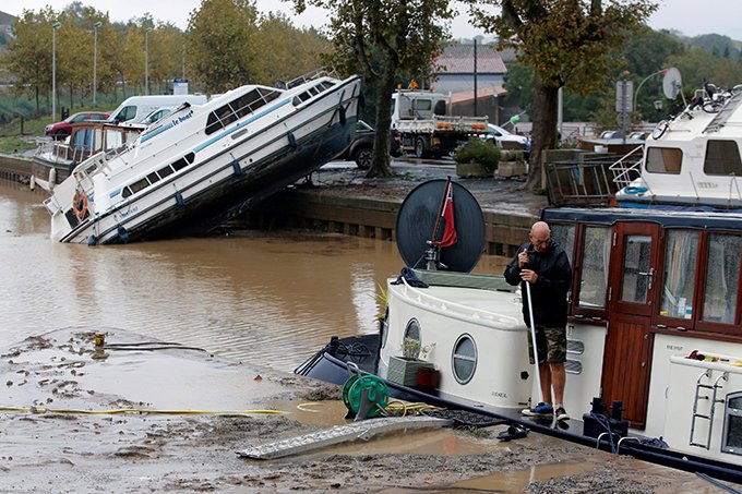 França avalia em 200 mi de euros danos causados por inundações