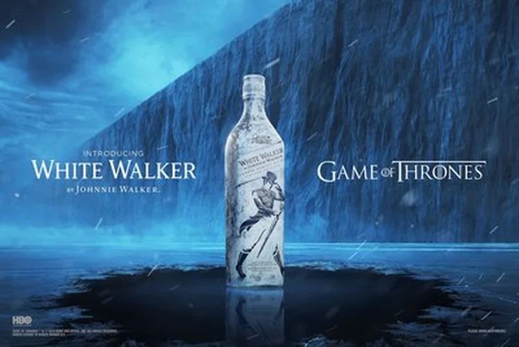 White Walker by Johnnie Walker. (White Walker by Johnnie Walker Whisky/Reprodução)