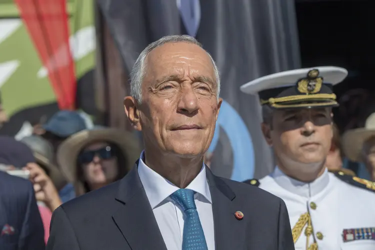 Rebelo de Sousa:o presidente português espera que haja "trabalho conjunto" com o Brasil no próximo governo (Horacio Villalobos - Corbis/Getty Images)