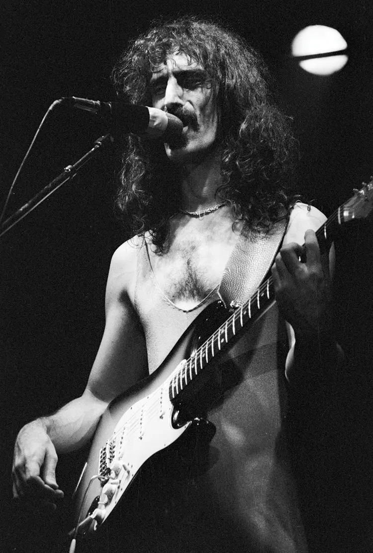 Frank Zappa: liberdade de expressão acima de tudo. (Gijsbert Hanekroot/Getty Images)