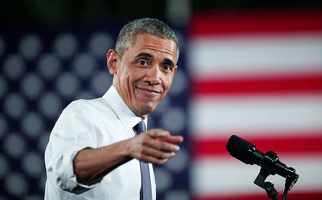 Barack Obama: o ex-vice presidente lançou um vídeo em tom de campanha nesta terça-feira (Getty Images/Bill Pugliano)