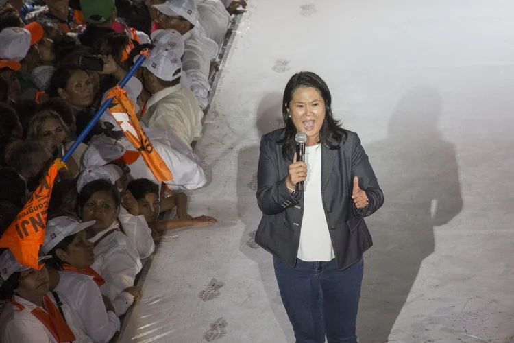 Peru: Keiko e outras 19 pessoas vão ficar detidas por dez dias (LatinContent/Getty Images)