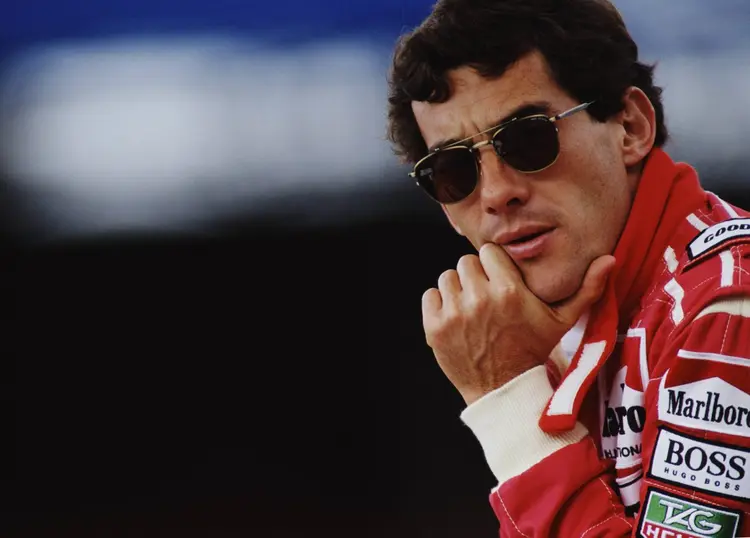 Tricampeão mundial de Fórmula 1, Senna morreu enquanto competia no Grande Prêmio de San Marino há 30 anos (Mike Hewitt / Equipa/Getty Images)