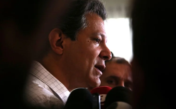 Haddad: candidato petista à Presidência afirmou que pretende conversar com FHC (Amanda Perobelli/Reuters)