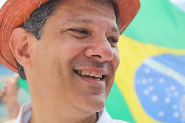 Haddad: candidato petista também acenou para Ciro Gomes na tentativa de obter um apoio mais enfático do político do PDT (Fernando Haddad/Facebook/Divulgação)