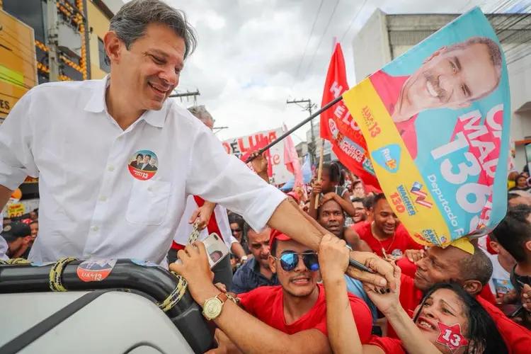 FERNANDO HADDAD: em uma série de estados importantes o PT ficou sem palanque para a corrida eleitoral no segundo turno