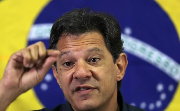 Haddad: "Minha primeira atitude será reconhecer a natureza dessa vitória, diferente de outras do passado" (Paulo Whitaker/Reuters)